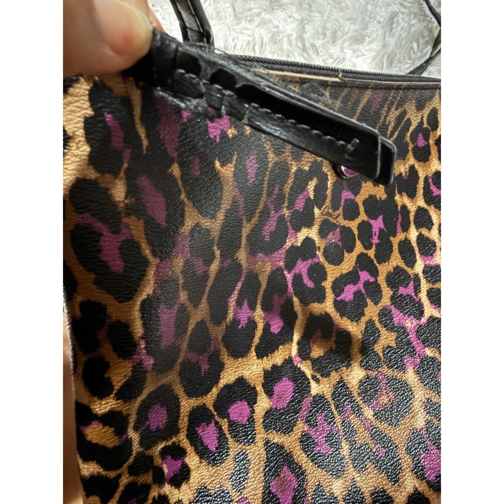 Coach Leopard Print Clutch/Crossbody - Picture 5 of 6